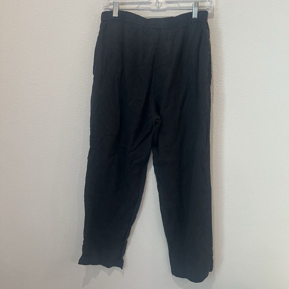 Quince Women's 100% European Linen Top & Pant Pajama Set Medium - Picture 4 of 13